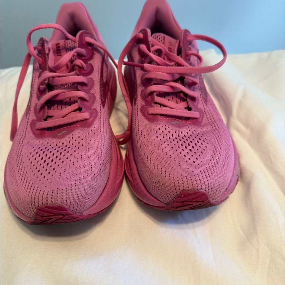 Women's Pink with Gold trim Athletic Shoes
